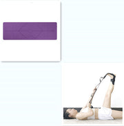 Slip TPE Yoga Mat Position Line Beginner