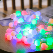 Led Usb Remote Control Battery Small Ball Lights Christmas Home Decor