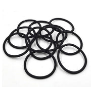 100Pcs Black Elastic Hair Bands Po100Pcs Black Elastic Hair Bands Ponytail Holder Head Rope Ties Hats Hair Styling Kids Girl Accessories Scrunchienytail Holder Head Rope Ties Hats Hair Styling Kids Girl Accessories Scrunchie